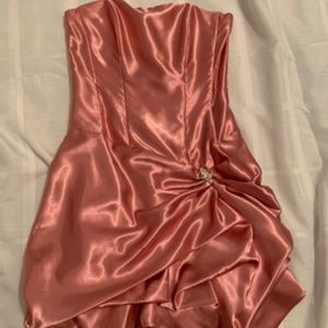 Strapless Pink Jessica McClintock Dress